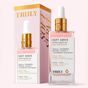 TRULY Soft Serve After Shave Oil Full Size NIB / NWT